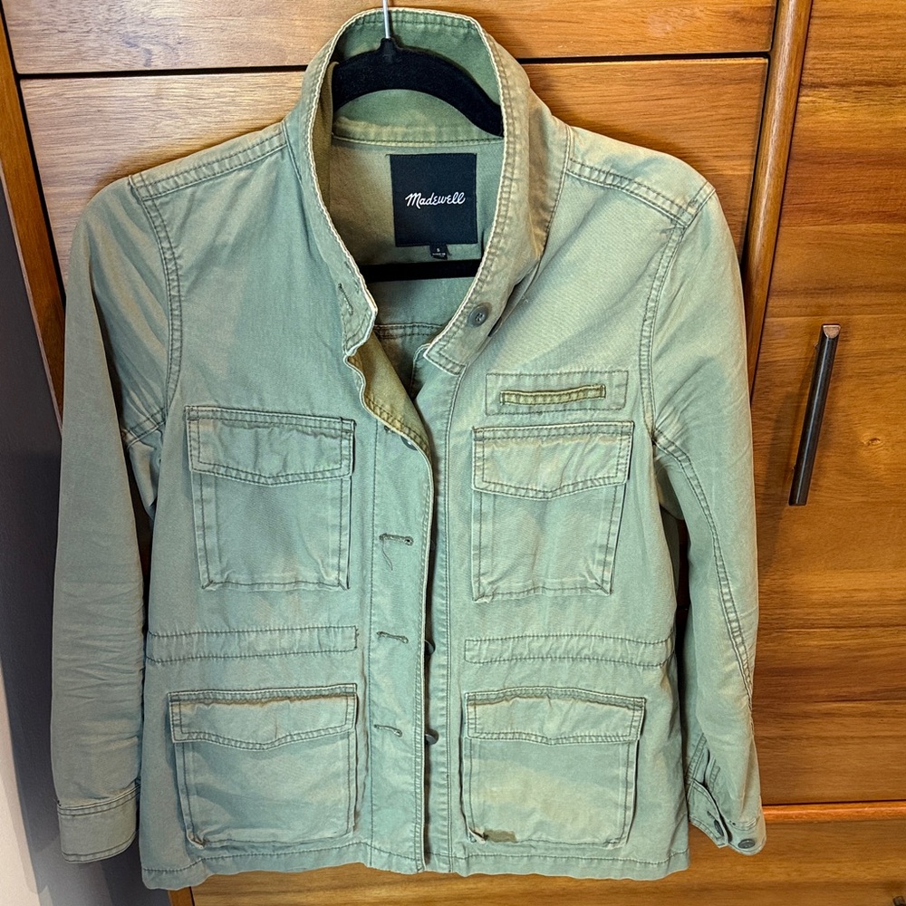 Madewell Utility Jacket in Olive